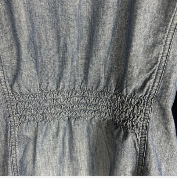 Charter Club Blue Jean Lightweight Jacket Or Top Classic Denim Style - Picture 7 of 9